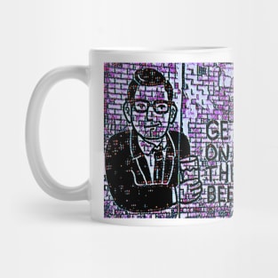 Get on the Beers (Red Wine) with Dan Andrews Mug